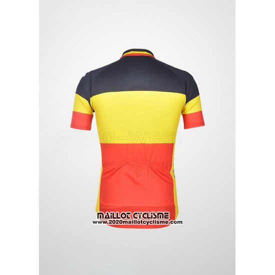 2011 Maillot Ciclismo Omega Pharma Lotto Champion Belga Manches Courtes et Cuissard
